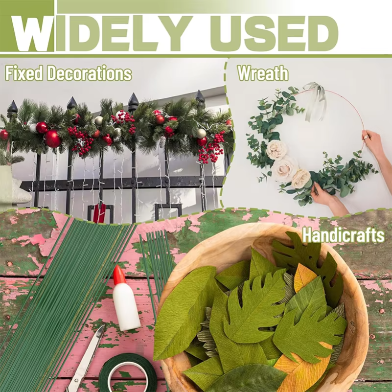5-100Pcs Mini Green Floral Wir - Wire Stem Florist review and price