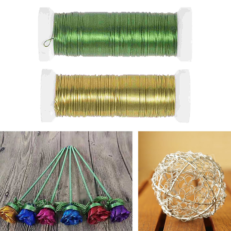[E] Crafts Wires Florist Flowe - Wire Stem Florist review and price
