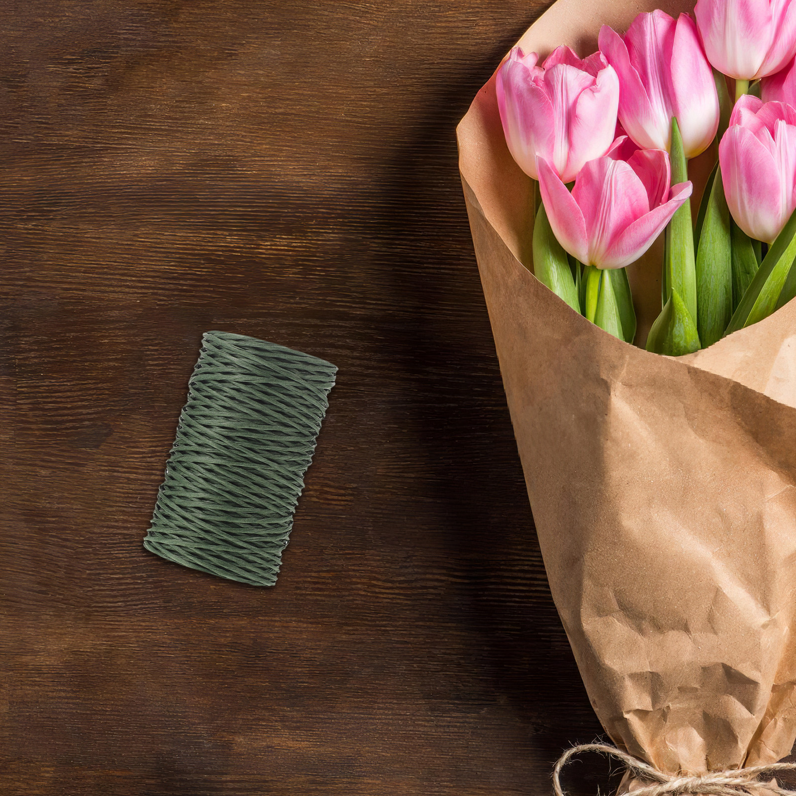 2 Rolls Paper Covered Florist  - Wire Stem Florist review and price