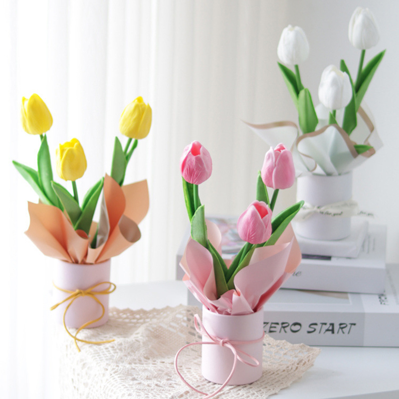 4pcs Mini Round Flower Box Gif - Florist Supply Buckets review and price