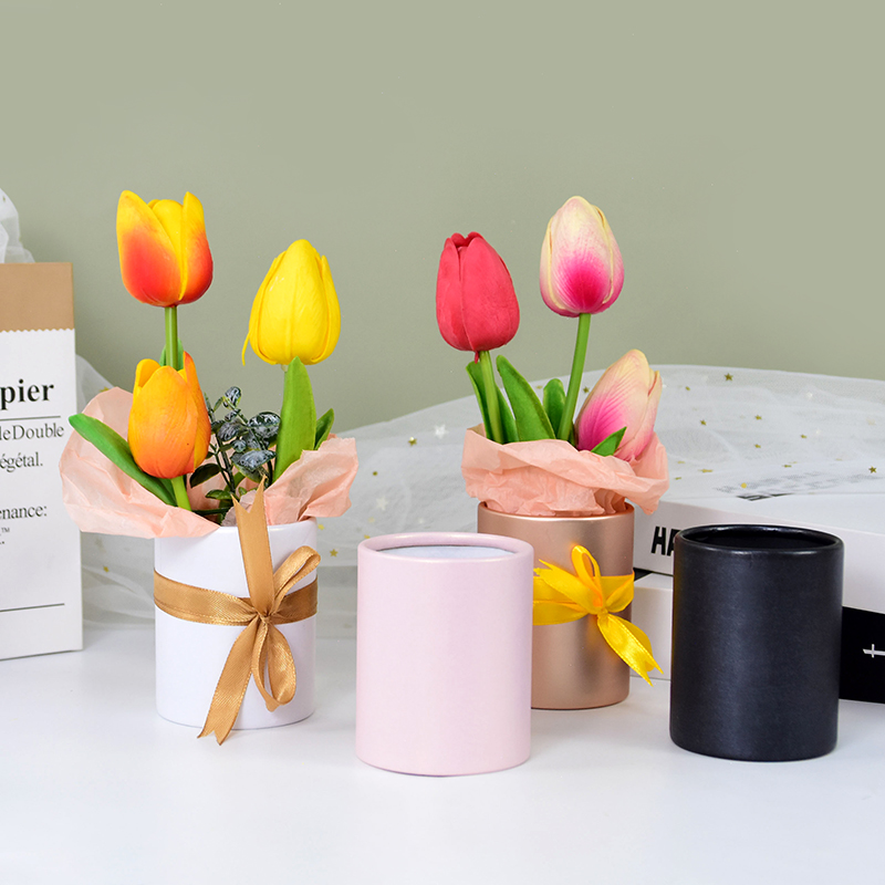 4pcs Mini Round Flower Box Gif - Florist Supply Buckets review and price