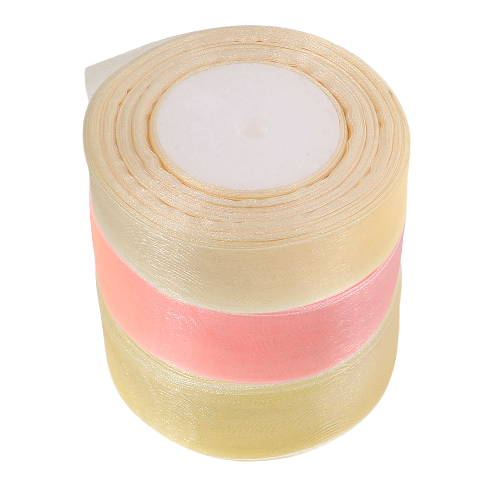 3 Rolls Clear Organza Ribbon 5 - Ribbon Organza Roll review and price