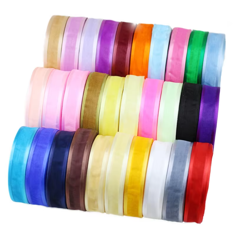 (50 Yards/roll) 25mm Broadside - Ribbon Organza Roll review and price