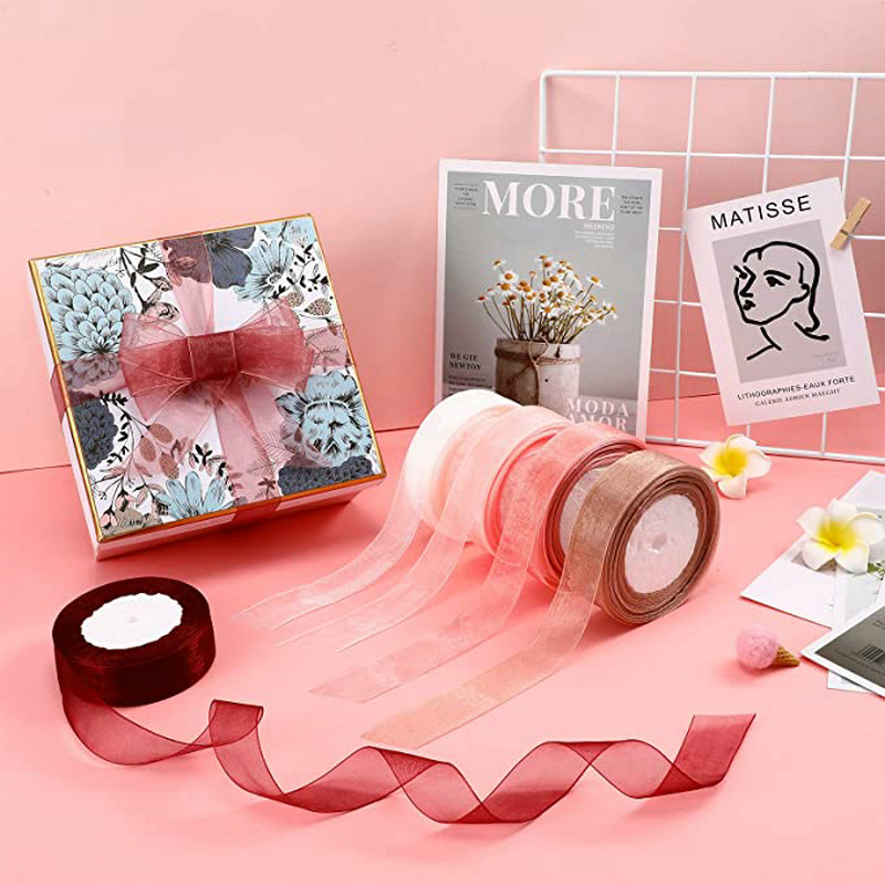 50 Yards/Roll Organza Ribbon W - Ribbon Organza Roll review and price