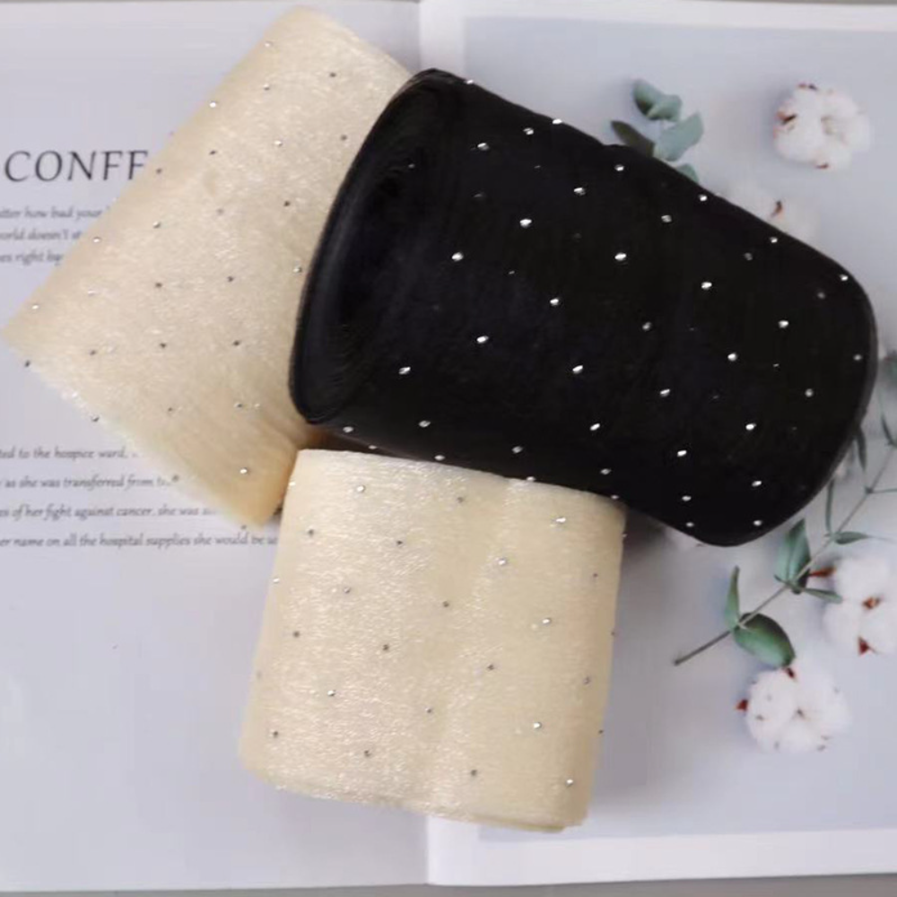 10 Yards/8cm Glitter Organza R - Ribbon Organza Roll review and price