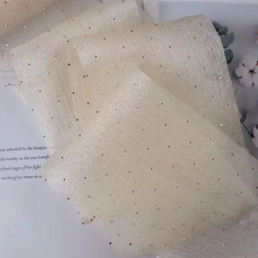 10 Yards/8cm Glitter Organza R - Ribbon Organza Roll review and price