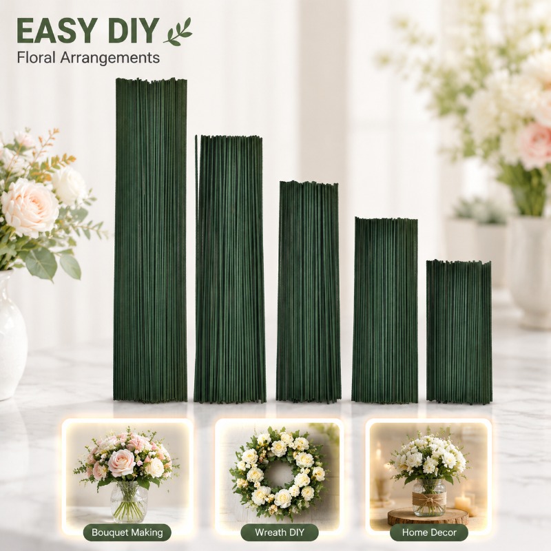 Coated Wire Stem Floral Rod So - Wire Stem Florist review and price